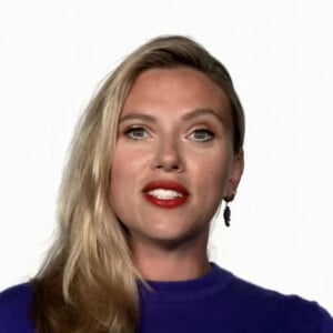 Scarlett Johansson participe à un quiz Marvel avec Jimmy Fallon en visio sur le plateau de l'émission "The Tonight Show Starring Jimmy Fallon" 