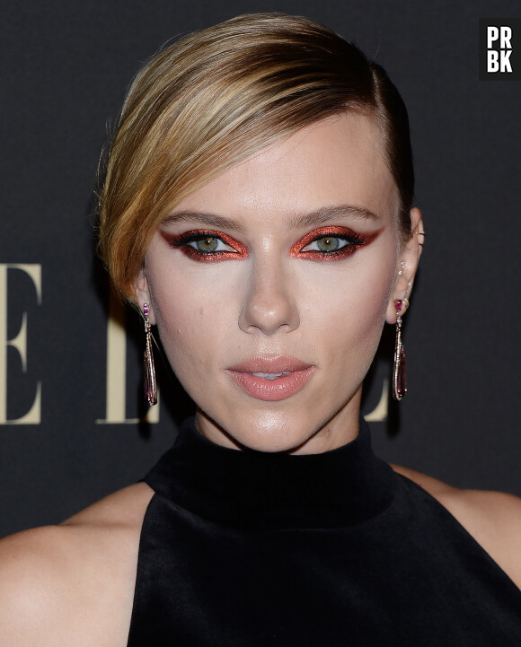 Scarlett Johansson lors de la soirée ELLE Women à l'hôtel Four Seasons à Beverly Hills, le 14 octobre 2019.  