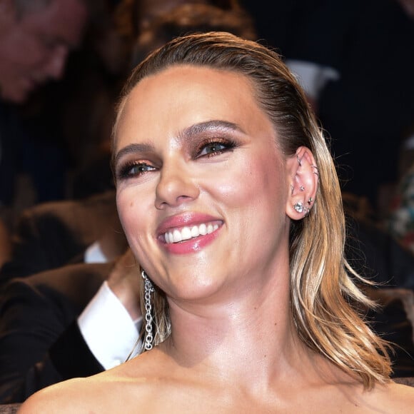 Scarlett Johansson lors de la première du film "Marriage Story" lors du 76ème festival du film de Venise, la Mostra, sur le Lido au Palais du cinéma de Venise, Italie, le 29 août 2019. 