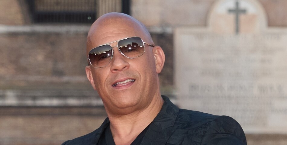 Vin Diesel à la première du film Fast & Furious X à Rome, le 12