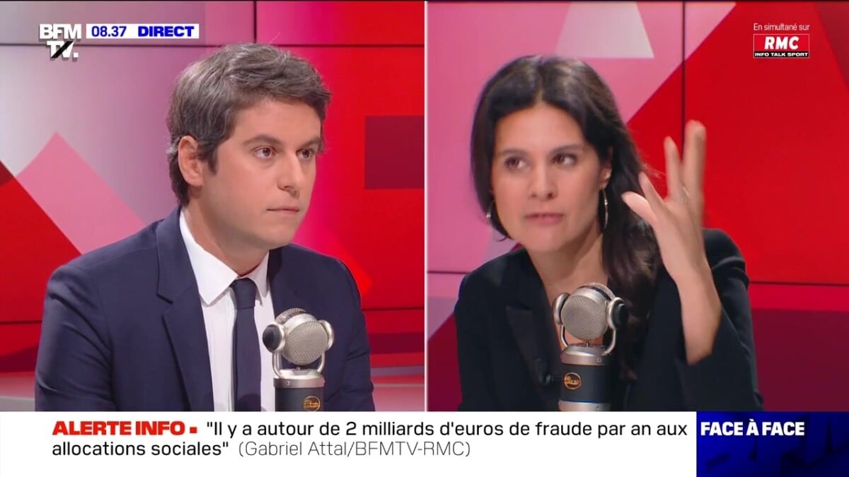 Vidéo Gabriel Attal fait halluciner Apolline de Malherbe sur BFMTV