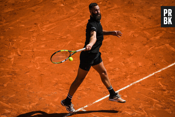 Benoit PAIRE - Les champions de tennis s'affrontent lors du premier jour du Masters 1000 de Monte-Carlo (8 - 16 avril 2023) à Roquebrune-Cap-Martin, le 9 avril 2023.