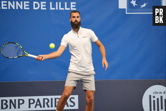 Benoit Paire au Play In Challenger Lille, ATP Challenger Tour, le 28 mars 2023