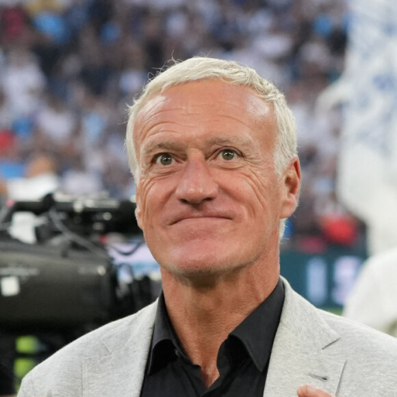 Les anciens joueurs de l’Olympique de Marseille vainqueurs de la Coupe d’Europe - Didier Deschamps - Match de Football de Ligue 1 Uber Eats Olympique de Marseille vs Brest (1-2) au Stade Vélodrome à Marseille, France le 27 Mai 2023. © Norbert Scanella / Panoramic / Bestimage