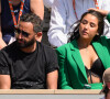 Cyril Hanouna et Lola Marandel à Roland-Garros.