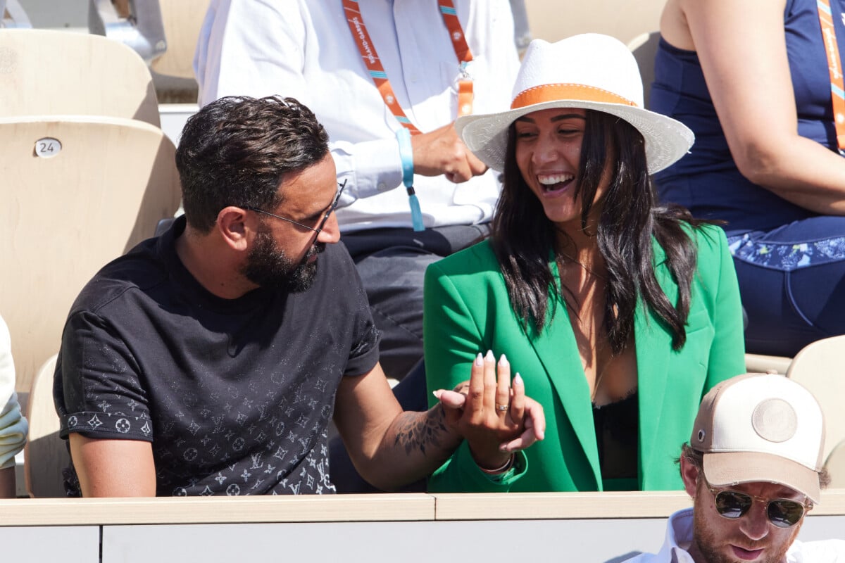 Photo : Cyril Hanouna Et La Joueuse De Tennis Française Lola Marandel ...