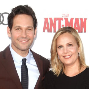 Paul Rudd et sa femme Julie Yaeger à la première de ANT-MAN à Hollywood, le 29 juin 2015 