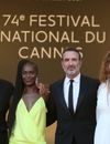 Roselyne Bachelot, Nicolas Bedos, Fatou N'Diaye, Jean Dujardin, Natacha Lindinger, Pierre Niney, Jean-François Halin - Montée des marches du film « OSS 117 : Alerte rouge en Afrique Noire » lors du 74ème Festival International du Film de Cannes. Le 17 juillet 2021 © Borde-Jacovides-Moreau / Bestimage