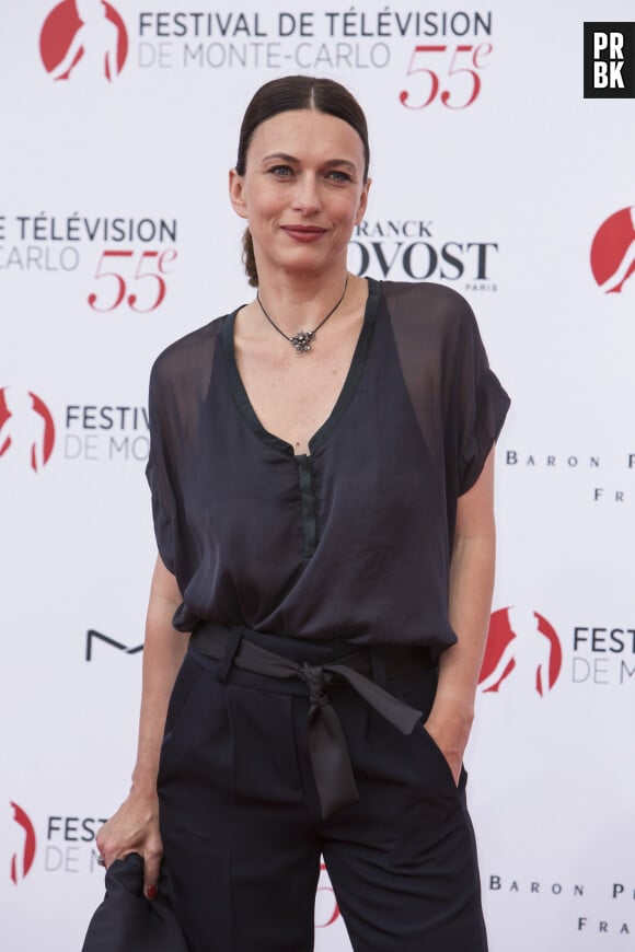 Natacha Lindinger - Photocall de la soirée d'ouverture du 55ème festival de télévision de Monte-Carlo à Monaco. Le 13 juin 2015


