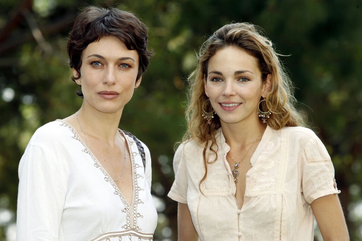 Photo : French actresses Natacha Lindinger and Claire Keim from French