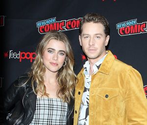 Josh Dallas, Melissa Roxburgh - Les célébrités arrivent au Comic Con 2018 à New York le 6 octobre 2018.