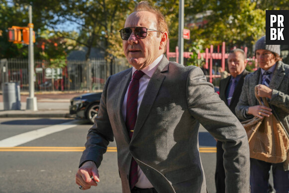 L'acteur Kevin Spacey arrive au tribunal, US District Courthouse, à New York. Le 19 octobre 2022 