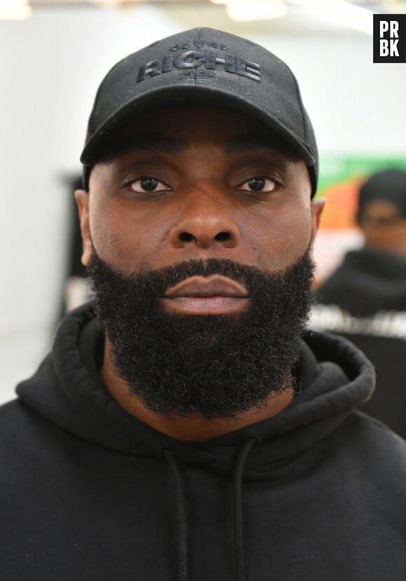 Le rappeur de Sevran va interpréter son album "Or Noir".
Exclusif - Kaaris ( Okou Gnakouri) - Backstage de la Release Party de Kaaris et Kalash Criminel " SVR" à la Gaité Lyrique à Paris le 29 janvier 2022 © Veeren/Bestimage