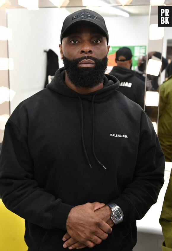 Exclusif - Kaaris ( Okou Gnakouri) - Backstage de la Release Party de Kaaris et Kalash Criminel " SVR" à la Gaité Lyrique à Paris le 29 janvier 2022 © Veeren/Bestimage