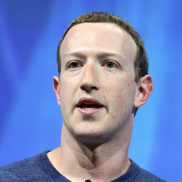 Mark Zuckerberg, président-directeur général de Facebook lors du salon VivaTech 2018 (Viva Technologie) au parc des expositions de la Porte de Versailles à Paris, France, le 24 mai 2018. Viva Technology tiendra son édition 2018 les 24, 25 et 26 mai. © Stéphane Lemouton/Bestimage 