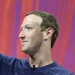 Mark Zuckerberg, président-directeur général de Facebook lors du salon VivaTech 2018 (Viva Technologie) au parc des expositions de la Porte de Versailles à Paris, France, le 24 mai 2018. Viva Technology tiendra son édition 2018 les 24, 25 et 26 mai. © Stéphane Lemouton/Bestimage 