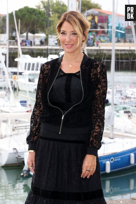 Emma Colberti au photocall de la série "Un si grand soleil" lors de la 23ème édition du Festival de la Fiction tv de la Rochelle 2021 le 18 septembre 2021. © Jean-Marc Lhomer / Bestimage