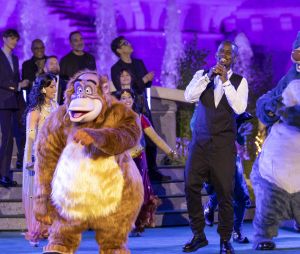 Exclusif - Black M - Jour 1 - Tournage de l'émission "Nuit magique dans le monde de Disney" à Disneyland Paris, diffusée le 27 décembre sur M6 © Tiziano Da Silva-Cyril Moreau / Bestimage
