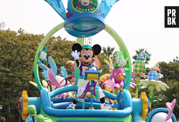 20 ème anniversaire du parc Tokyo Disney Sea. Tokyo. Le 31 mars 2022. (Photo by Yoshio Tsunoda/AFLO)