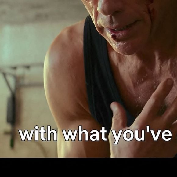 Jean-Claude Van Damme joue dans le film "The Last Mercenary". Los Angeles. Le 8 juin 2021. 