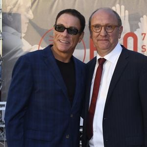 Jean-Claude Van Damme, Johan Vande Lanotte - Jean-Claude Van Damme est l'invité d'honneur du festival du film d' Ostende en Allemagne le 9 septembre 2018. Il a reçu et dévoilé une étoile sur le " Walk of Fame " sur la digue d'Ostende.