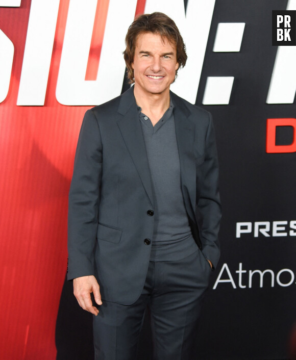 New York, NY - Tom Cruise with cast and friends at the "Mission: Impossible - Dead Reckoning Part One" premiere held at the Rose Theater at Jazz at Lincoln Center in New York City. Pictured: Tom Cruise 