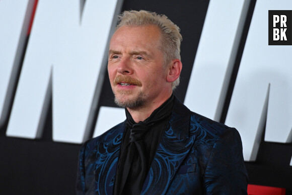  Simon Pegg at the premiere of 'Mission: Impossible - Dead Reckoning Part One' on July 10, 2023 in New York City. 