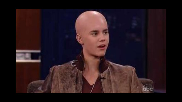 Justin Bieber ... VIDEO ... Il s'est fait raser le crâne
