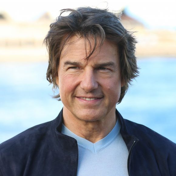 Sydney, AUSTRALIA - MISSION: IMPOSSIBLE - DEAD RECKONING PART ONE Photo Call with a backdrop of Sydney Opera House and Sydney Harbour Bridge. Pictured: Tom Cruise
