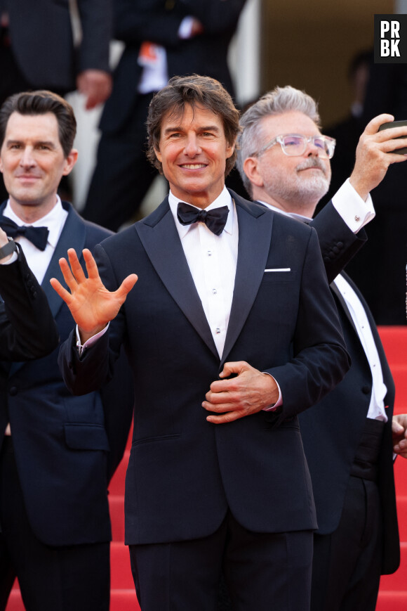 Tom Cruise - Montée des marches du film « Top Gun : Maverick » lors du 75ème Festival International du Film de Cannes. Le 18 mai 2022 © Olivier Borde / Bestimage 