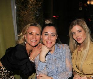 Exclusif - Marie Bourquard, Magali Berdah, Jessica Thivenin, Thibault Garcia - Dîner au restaurant cacher "Le Shkoun" à Paris le 24 juin 2022. © Philippe Baldini/Bestimage