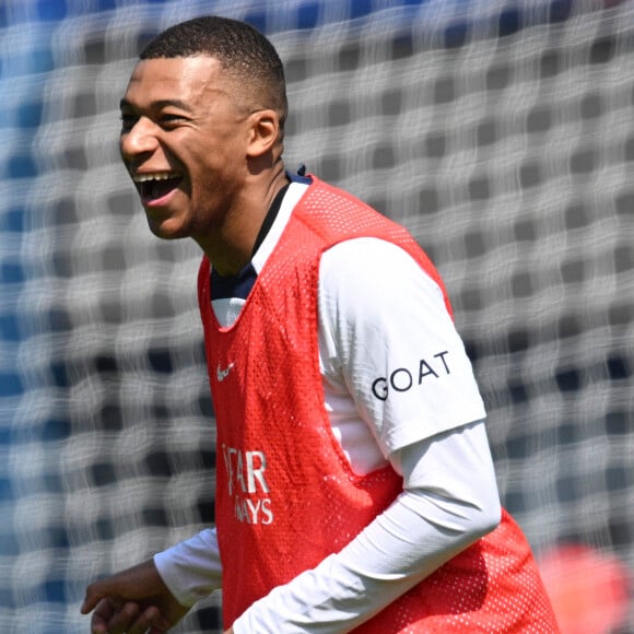 Kylian Mbappe - Entrainement de l'équipe du Paris Saint-Germain, le 24 mai 2023. © Jean-Baptiste Autissier/Panoramic/Bestimage