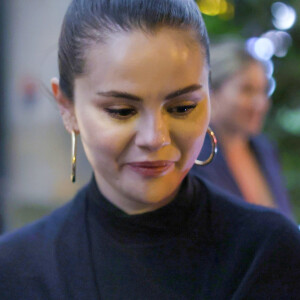 Exclusif - Selena Gomez à la sortie d'une soirée à l'hôtel Cheval Blanc à Paris. Le 31 mai 2023 