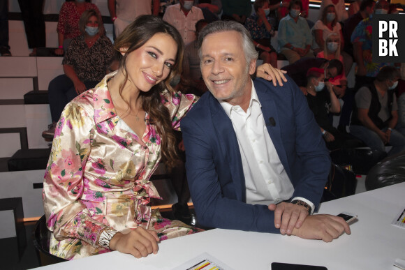 Exclusif - Delphine Wespiser (Miss France 2012), Jean-Michel Maire - TPMP (Touche Pas à Mon Poste) présenté par Cyril Hanouna, qui tente de réconcilier Sylvie Ortega, Loana Petrucciani et Eryl Prayer, diffusée en direct le 23 Septembre 2021 sur C8 - Paris le 23 Septembre 2021 © Jack Tribeca / Bestimage