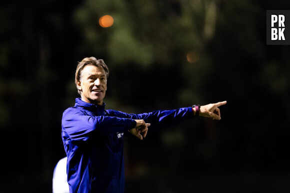 SYDNEY, AUSTRALIA - JULY 16: Herve Renard, Head Coach of France, points during a France Training Session at Valentine Sports Park on February 16, 2023 in Sydney, Australia. © Icon SMI/Panoramic/Bestimage 