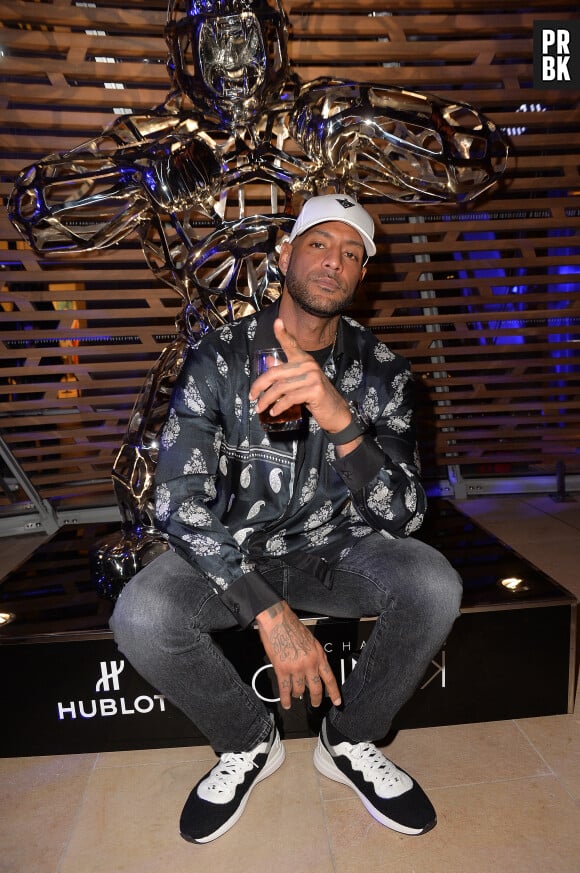 Booba - People à la soirée "Hublot loves Art" par la marque Hublot à la Fondation Louis Vuitton à Paris. Le 16 décembre 2019 © Veeren / Bestimage