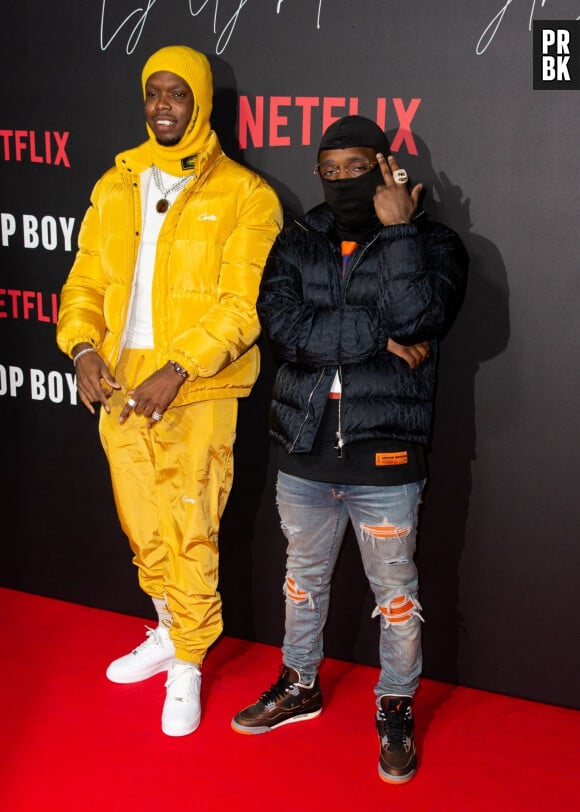 Krept & Konan - Avant-Première mondiale du film Netflix "Top Boy 2" à Londres le 11 mars 2022