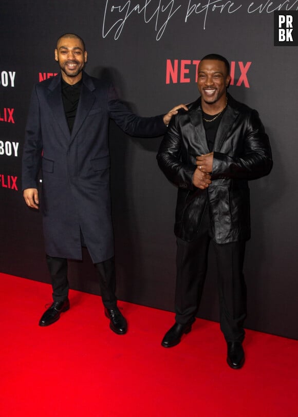 Et ce grâce au soutien de Drake en personne qui est devenu producteur du show.
Kano, Ashley Walters - Avant-Première mondiale du film Netflix "Top Boy 2" à Londres le 11 mars 2022