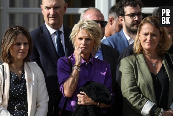 Sophie Davant lors du vernissage de la troisième édition de la Grande Exposition du Fabriqué en France au palais de l'Elysée à Paris, France, le 30 juin 2023. © Stéphane Lemouton/Bestimage 