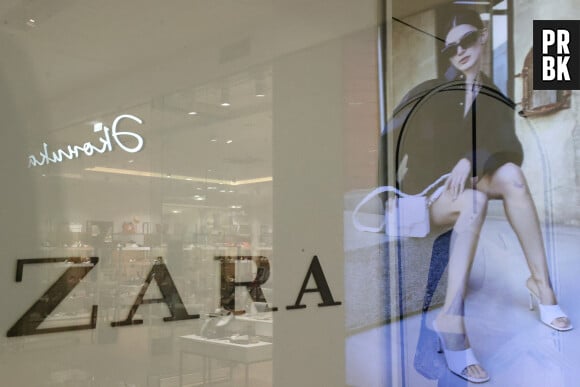 A view of a Zara fashion store closed at the Atrium shopping centre over anti-Russian sanctions imposed amid the current situation in Ukraine. Moscow, Russia, March 13, 2022. Photo by Sergei Karpukhin/Tass/ABACAPRESS.COM