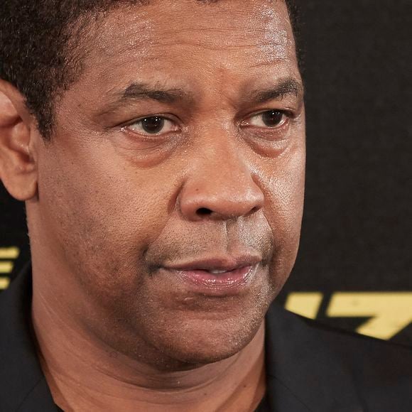 Denzel Washington lors du photocall du film "The Equalizer 2" à Madrid, Espagne, le 7 août 2018. 