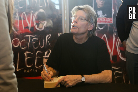 Stephen King - Paris, le 13 11 2013 - Seance de dedicace à l'occasion de la sortie du livre "Docteur Sleep" au Mk2 Bibliotheque
