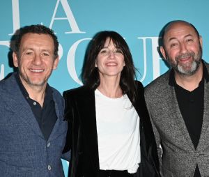 Dany Boon, Charlotte Gainsbourg et Kad Merad - Avant-première du film "La Vie pour de vrai" au cinéma Pathé Wepler à Paris le 18 avril 2023. © Coadic Guirec/Bestimage