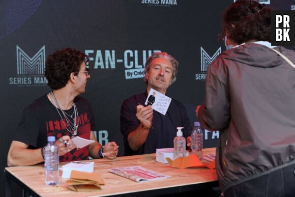 Benjamin Baroche attends "Ici tout commence" fan-club session during the Series Mania Festival - Day Three on August 28, 2021 in Lille, France. Photo by ABACAPRESS.COM