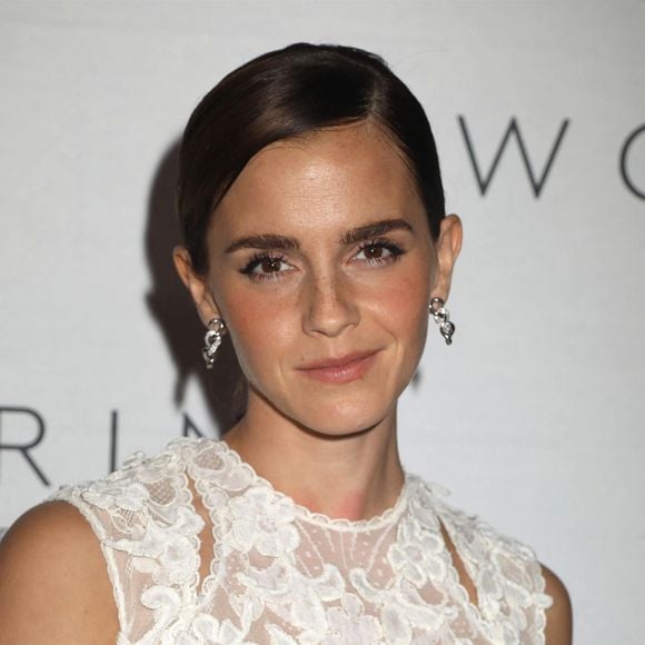 Emma Watson au photocall de la soirée de gala de la Fondation Kering "Caring for Women" à New York le 15 septembre 2022.
