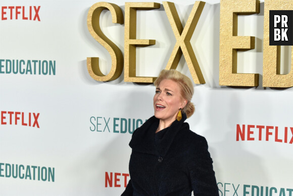 Hannah Waddington lors de la première de la saison 2 de la série télévisée Netflix "Sex Education" au cinéma Genesis à Londres, Royaume Uni, le 8 janvier 2020.  Celebs attending the Netflix "Sex Education" Season 2 Premiere at Genesis Cinema in London, UK, on January 8, 2020. 