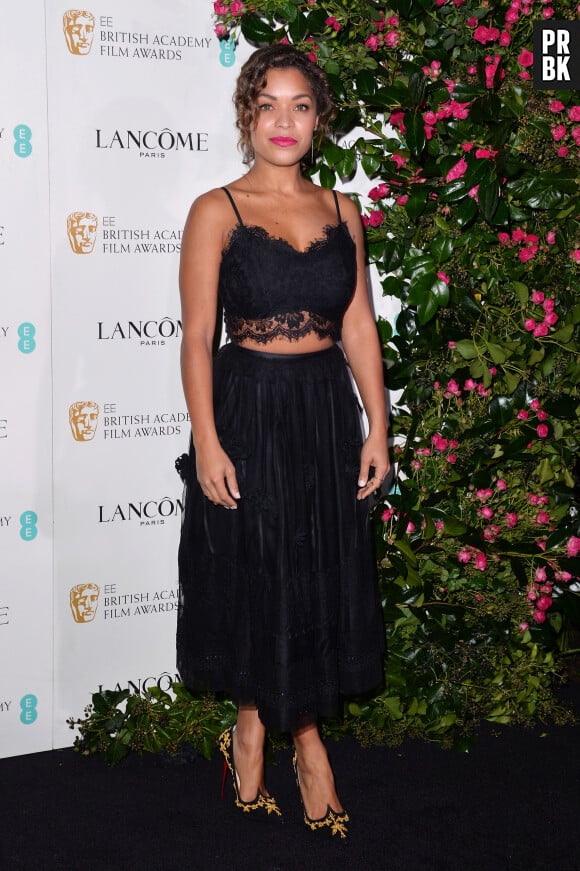 Antonia Thomas - Célébrités lors de la soirée pour les nominés au Bafta à Londres le 13 février 2016.  Bafta Nominees Party at Kensington Gardens on february 13, 2016. 