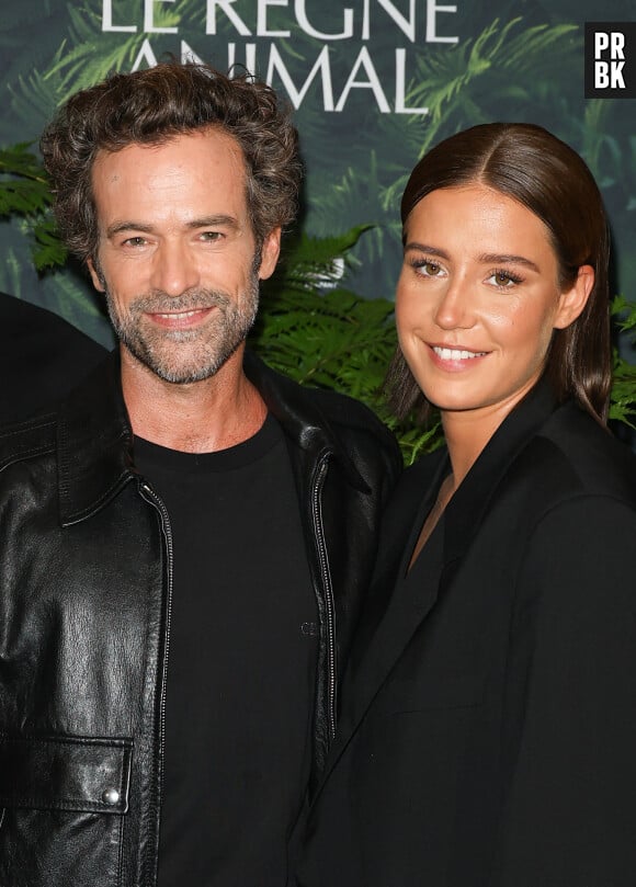 Adèle Exarchopoulos et Romain Duris lors de l'Avant-première du film "Le règne animal" à l'UGC Normandie à Paris le 2 octobre 2023. © Coadic Guirec / Bestimage 