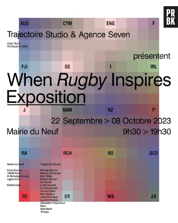 "When Rugby Inspires" : Une expo aussi stylée que sportive ? On dit oui direct.
