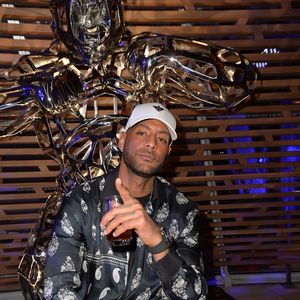 Booba - People à la soirée "Hublot loves Art" par la marque Hublot à la Fondation Louis Vuitton à Paris. Le 16 décembre 2019 © Veeren / Bestimage